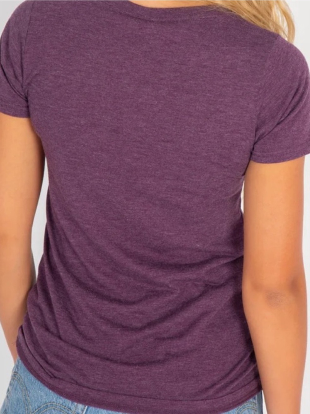 Natural Life Women's Purple Graphic T-Shirt Stay Classy Sassy Badassy - SM - Picture 2 of 7